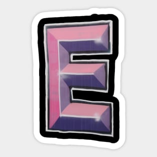 E Sticker